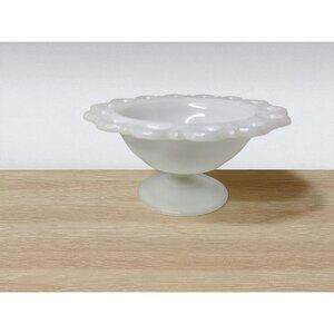 Vintage Anchor Hocking Old Colony Open Lace Compote Bowl